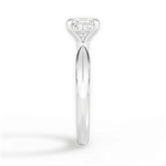 Aria Princess Cut Lab Grown Diamond Platinum Engagement Ring - View 2