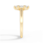 Courtney Marquise Cut Lab Grown Diamond 18Kt Yellow Gold Engagement Ring - View 3