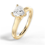 Ariana Heart Cut Lab Grown Diamond 18Kt Yellow Gold Engagement Ring - View 4