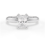 Anastasia Radiant Cut Lab Grown Diamond 14Kt White Gold Engagement Ring