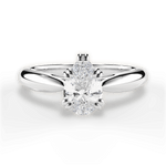 Camila Pear Cut Lab Grown Diamond 14Kt White Gold Engagement Ring