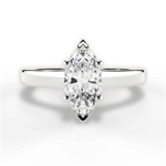 Ariana Marquise Cut Lab Grown Diamond Platinum Engagement Ring