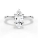 Brenda Marquise Cut Lab Grown Diamond 18Kt White Gold Engagement Ring